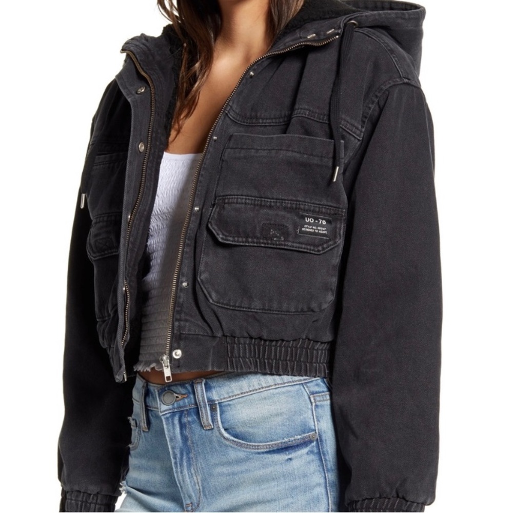 BDG Fleece Lined Utility Jacket